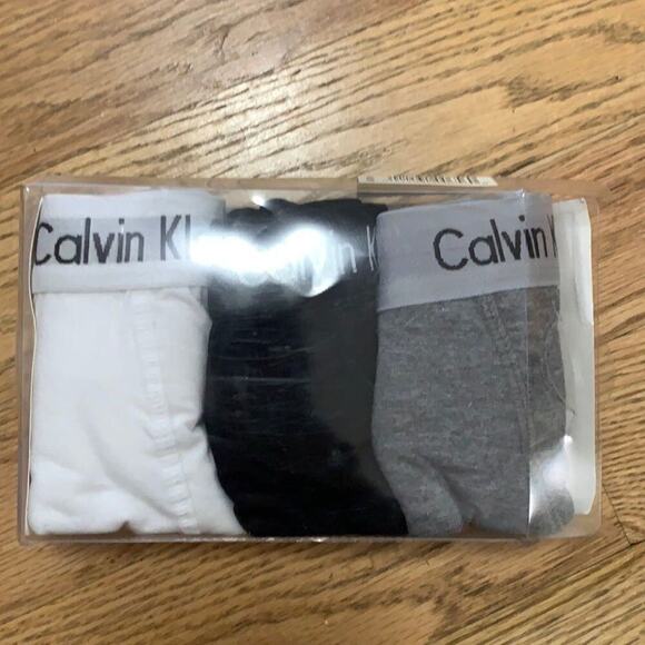CALVIN KLEIN COTTON STRETCH NWT TRUNKS UNDERWEAR SIZE XL - Picture 2 of 4
